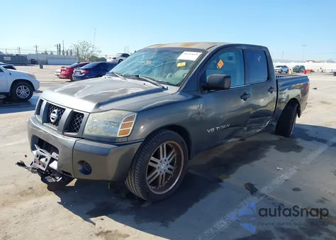 2006 Nissan Titan Xe из США, поврежденный, VIN 1N6AA07A26N504235